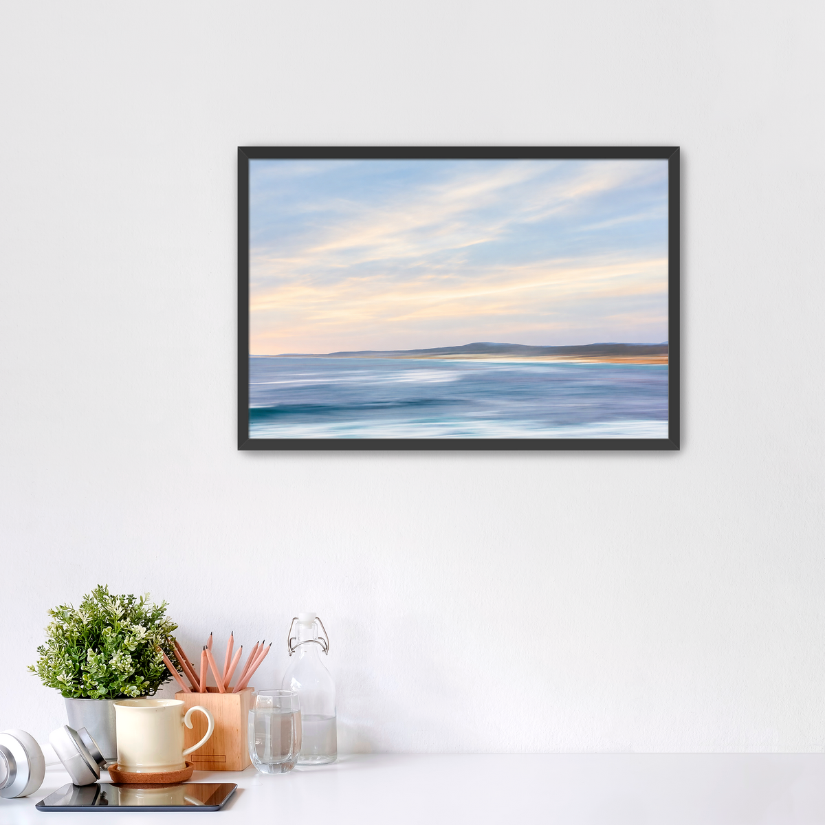 Where the Coast Dreams — Abstract Coastal Wall Art
