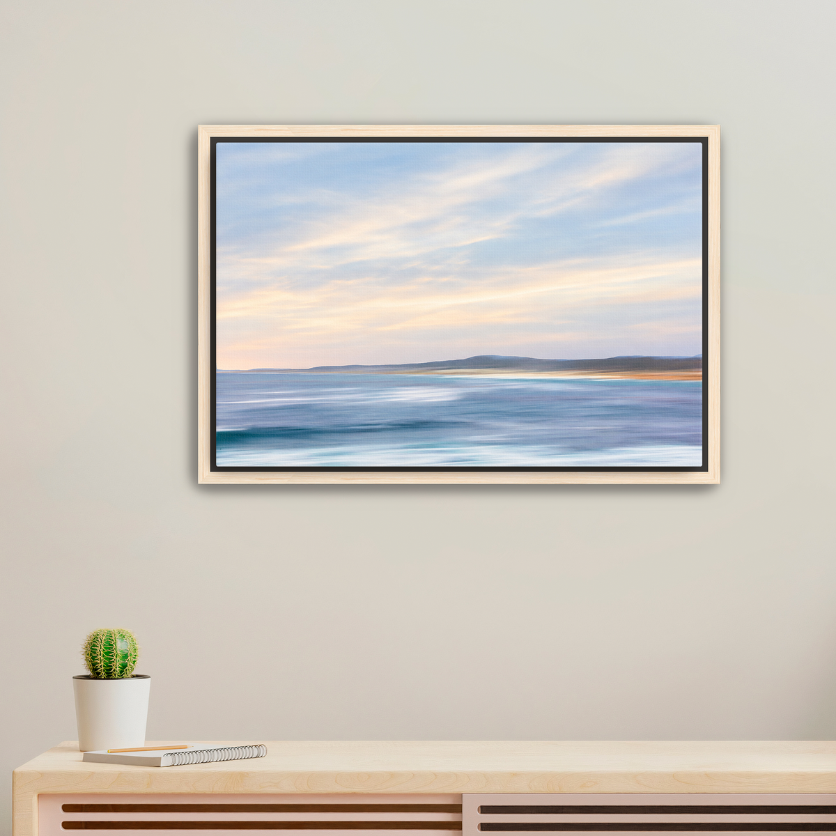 Where the Coast Dreams — Abstract Coastal Wall Art