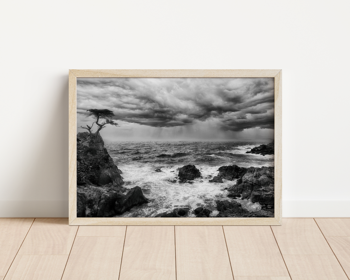 "The Last Stand" -- Lone Cypress Storm Print