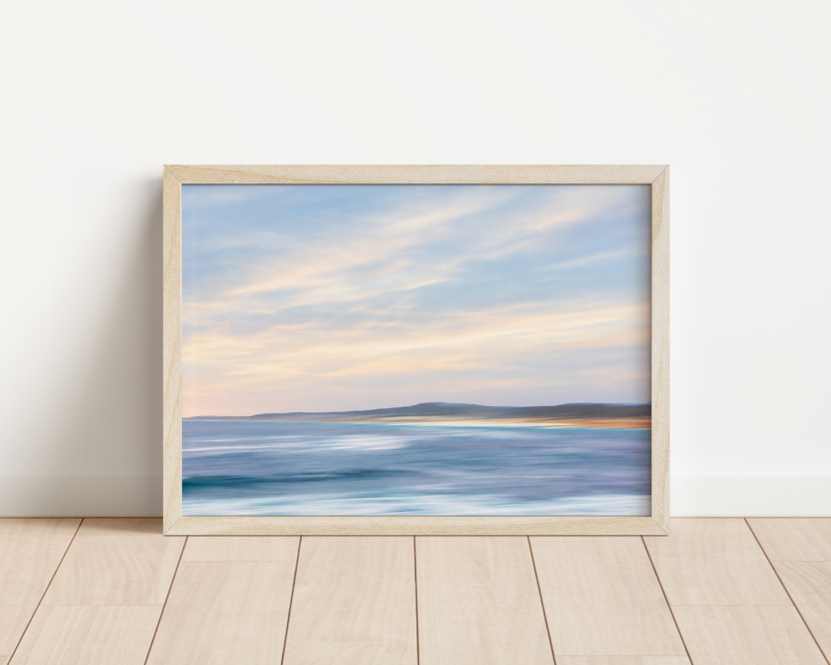 Where the Coast Dreams — Abstract Coastal Wall Art