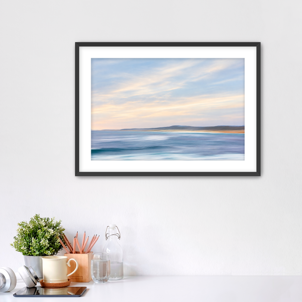 Where the Coast Dreams — Abstract Coastal Wall Art