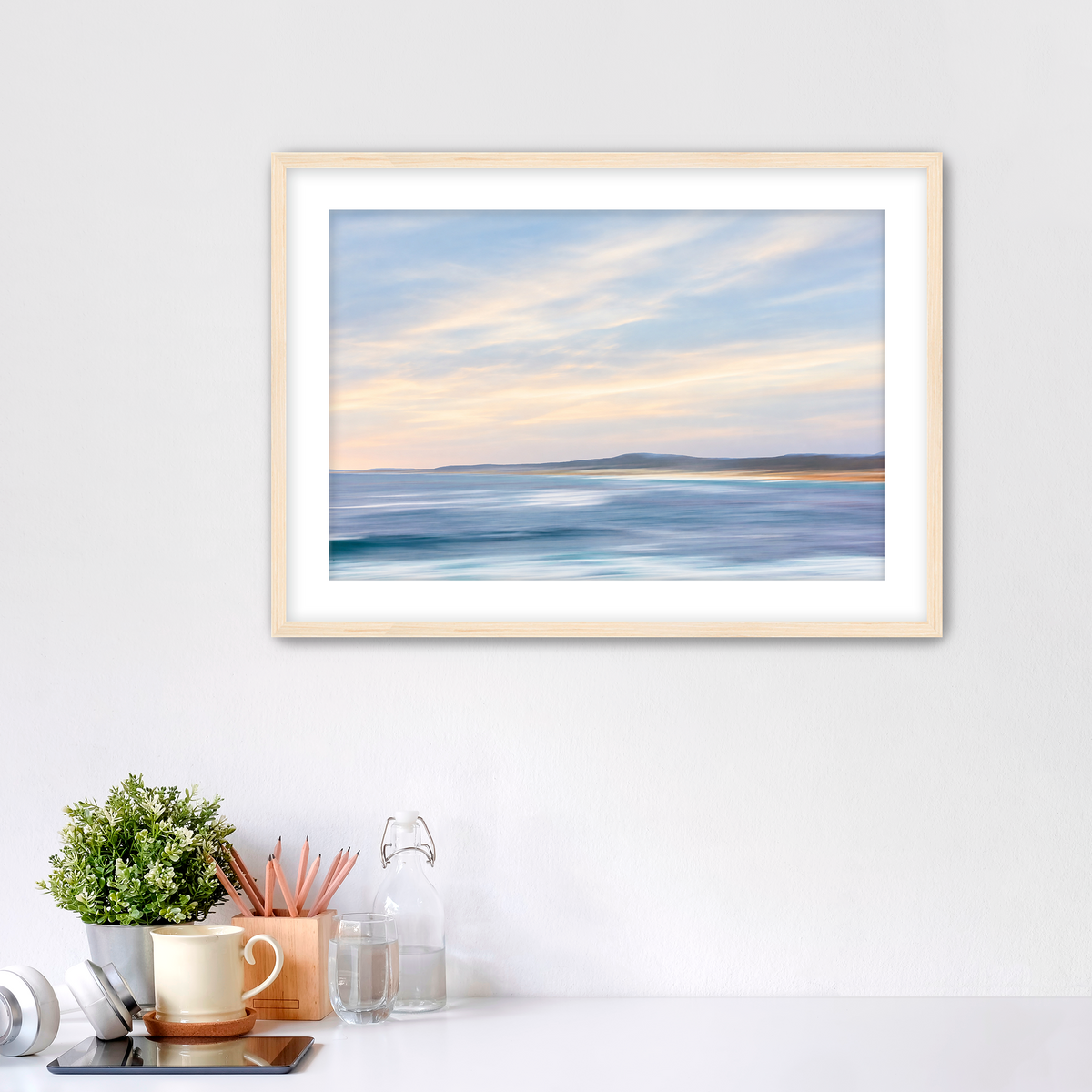 Where the Coast Dreams — Abstract Coastal Wall Art