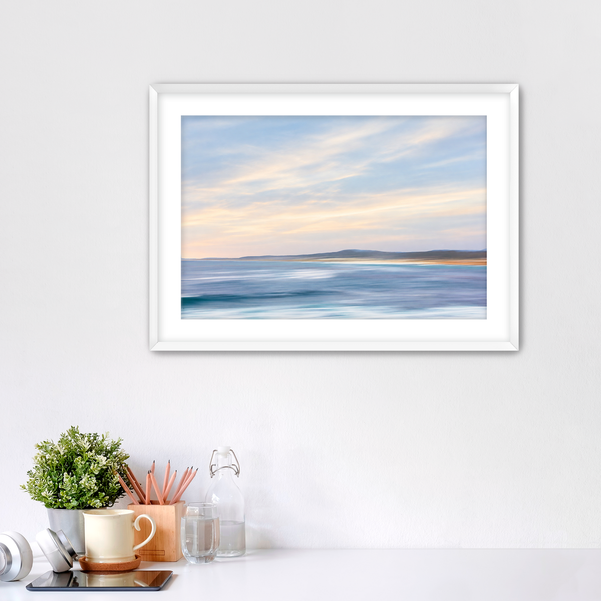 Where the Coast Dreams — Abstract Coastal Wall Art