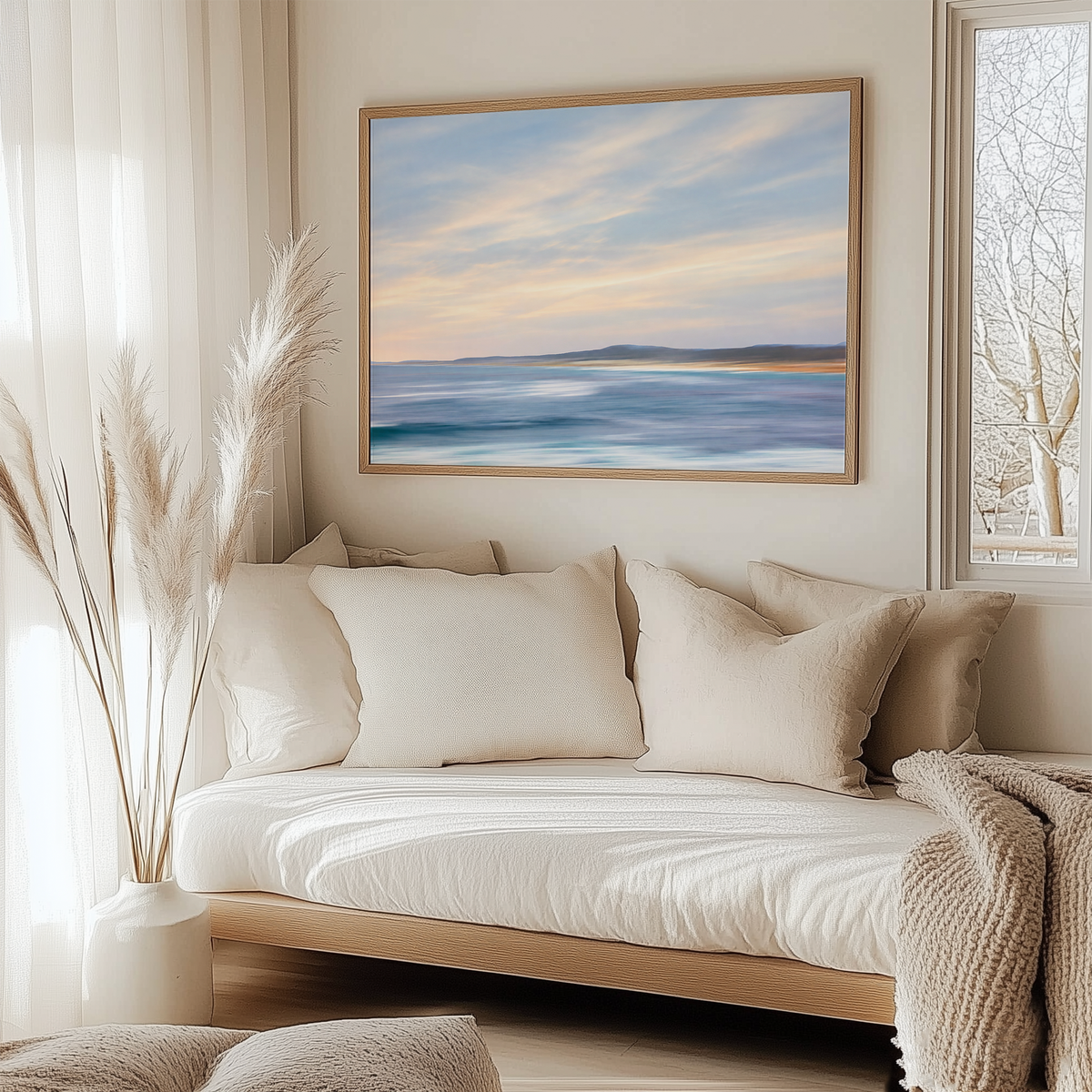Where the Coast Dreams — Abstract Coastal Wall Art