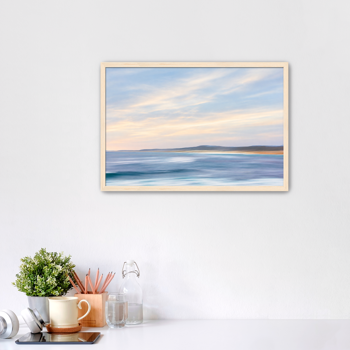 Where the Coast Dreams — Abstract Coastal Wall Art