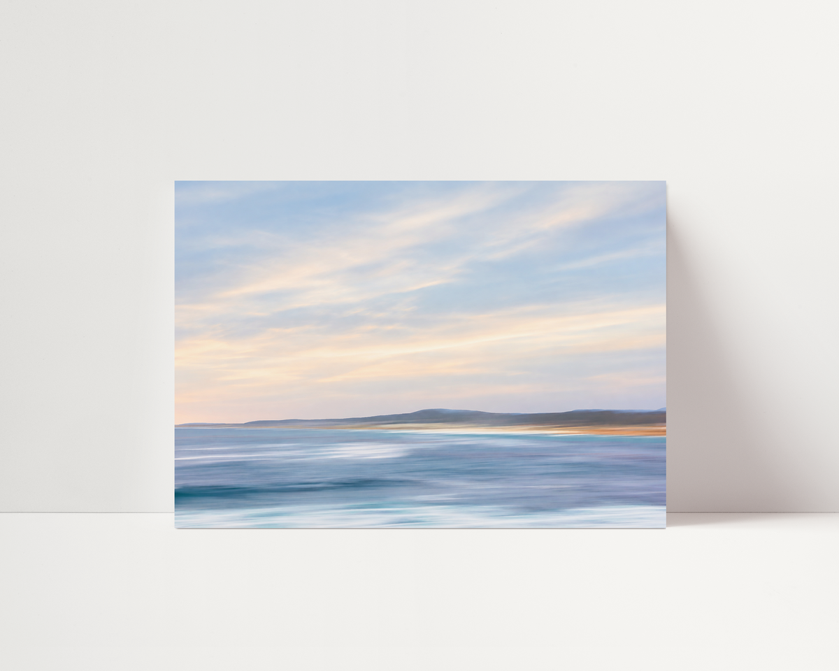 Where the Coast Dreams — Abstract Coastal Wall Art