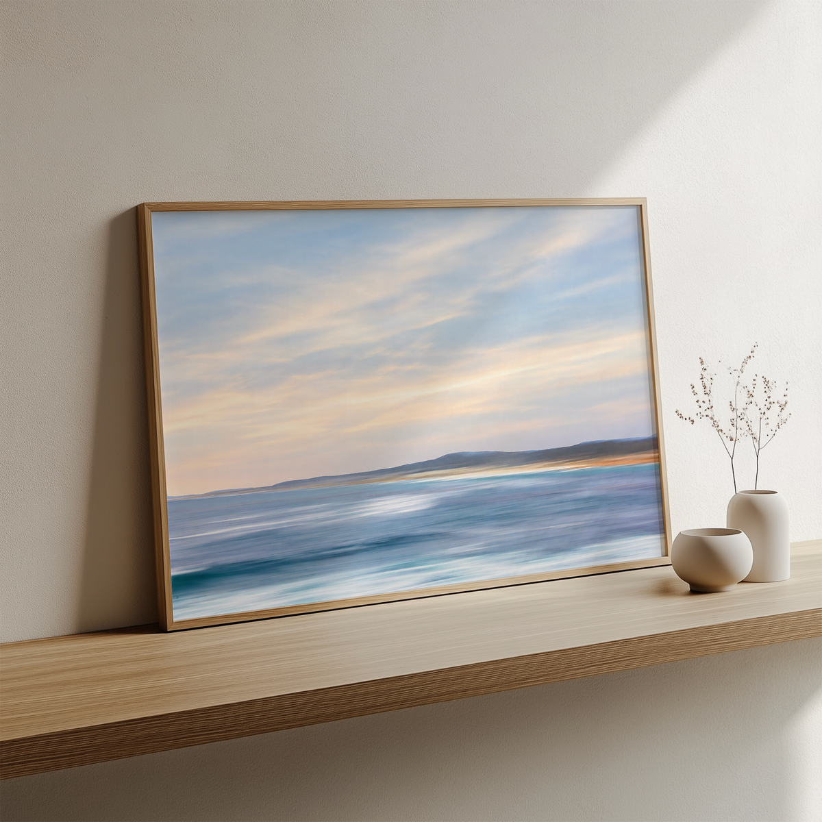 Where the Coast Dreams — Abstract Coastal Wall Art